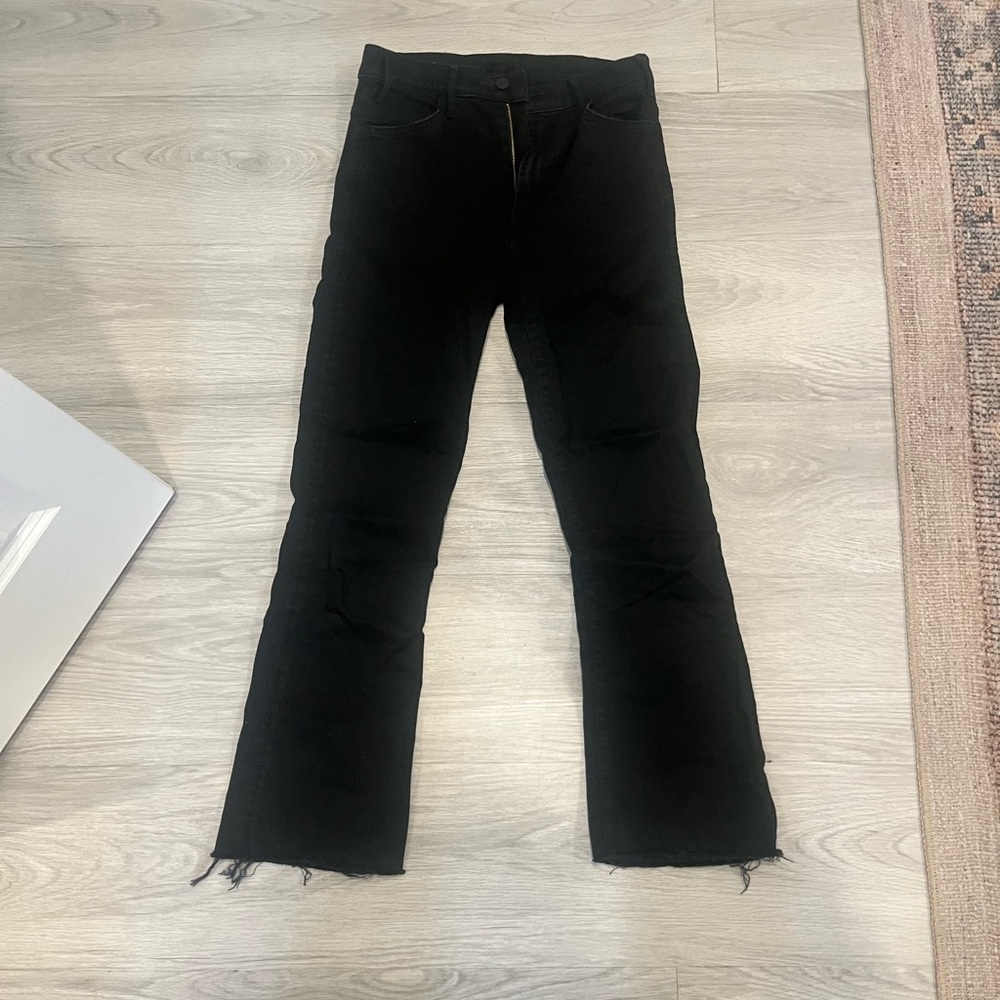 Mother The Hustler Black Jeans size 27